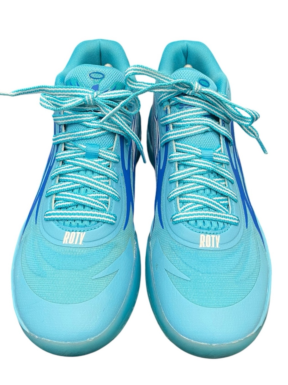 Puma MB.02 “Rookie of the Year” 2022 Men's LaMelo Ball ROTY Ultra Blue Atoll 9 - Picture 2 of 9